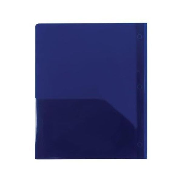 for Staples 2-Pocket Fasteners Folder Navy 3/Pack ST26389-CCVS