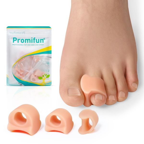 Toe Spacers for Bunions - Toe Separators for Women Men to Overlapping Toes Bu...