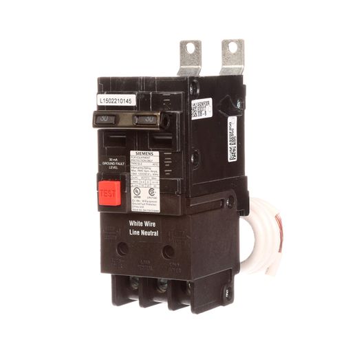 Siemens BE230 30-Amp Double Pole 120/240-Volt 10KAIC Ground Fault Circuit interrupter