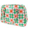 Weekend Bag - Pink and green Daisy