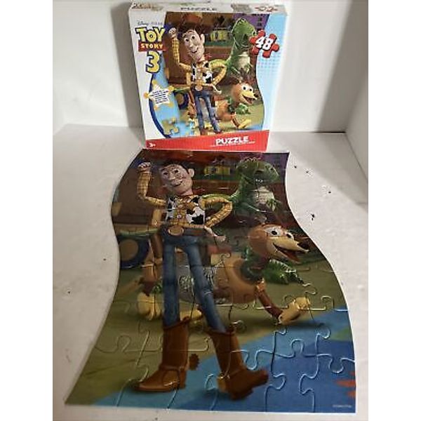 Rare Woody Rex Slinky Toy Story 3 Puzzle 48 Piece Puzzle 11.25 X 15 Inches