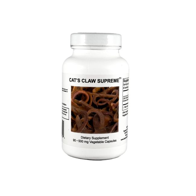Supreme Nutrition Cat’s Claw Supreme, 90 Pure Cat’s Claw Bark Vegetarian Capsules