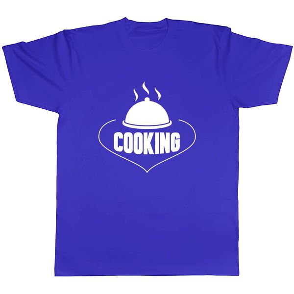 Shopagift Love Cooking T-Shirt Blue