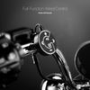 Bluetooth Waterproof Motorcycle Stereo Chrome LED Speakers Audio System Harley
