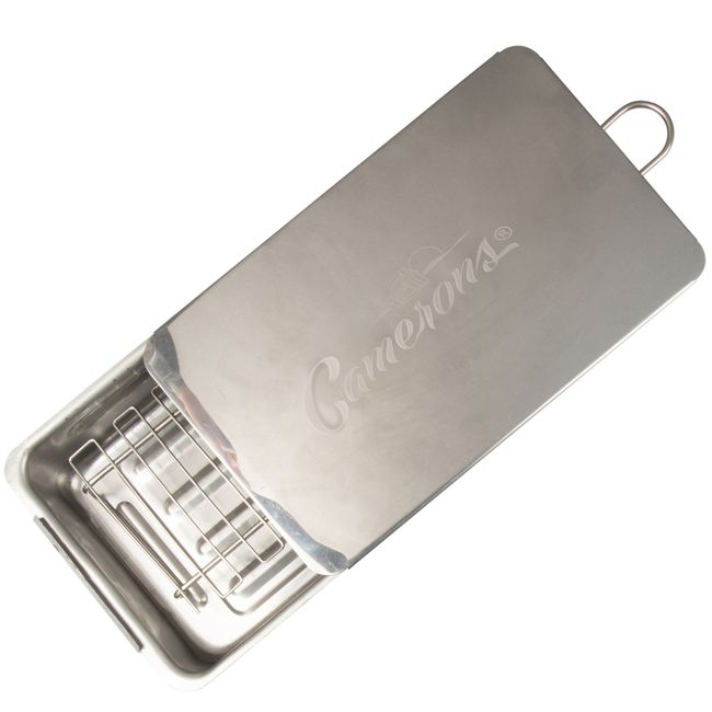  Camerons Indoor Outdoor Stovetop Smoker - Stainless