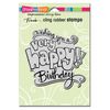 STAMPENDOUS Cling Stamp
