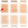 Foundation Tape (Conceals Dark Scars), 10 Pieces, Tan Ochre, Conceals Wrist Cutting Scars, Waterproof, Matte, Skin Tone Sheets, Made in Japan, Login My Life, Patented