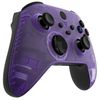 eXtremeRate Replacement Faceplate for Xbox Series X & S Controller - Personalize Your Control - Clear Atomic Purple Front Housing Shell for Xbox Core Wireless Controller [Controller NOT Included]