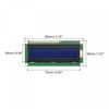 uxcell LCD Module 1602 Display Module 3.3V Blue Display Screen Backlight 16x2 LCD Module Interface Adapter