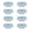 Gillette Compatible Venus Replacement Blades for Women Venus Women Razor Manual Razor Replacement Blades 8 Pieces Replacement Razor Accessories Shaver Accessories Razor Replacement Blades