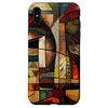 iPhone XS Max Modern African Bogolan Cubism Design Case