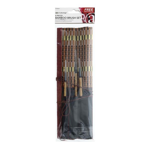 Art Advantage Brush Set Bamboo Value Pack