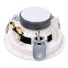 2x PAIR 4" Mini Low Profile Ceiling Speaker 8 OHM 2 Way Compact Mount Slim Line