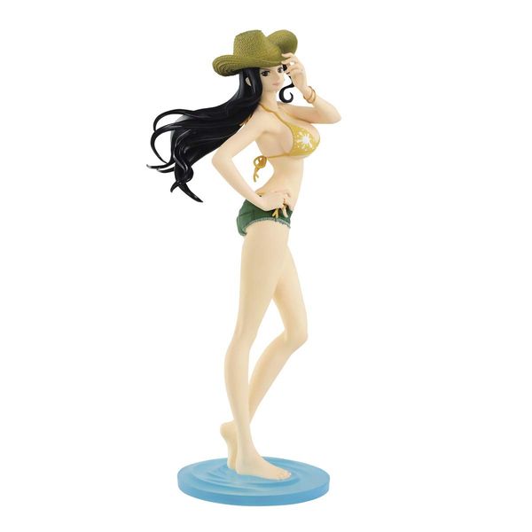 Banpresto ONE PIECE GLITTER & GLAMOURS COLOR WALK STYLE NICO ROBIN Figure, Rare Color Ver.