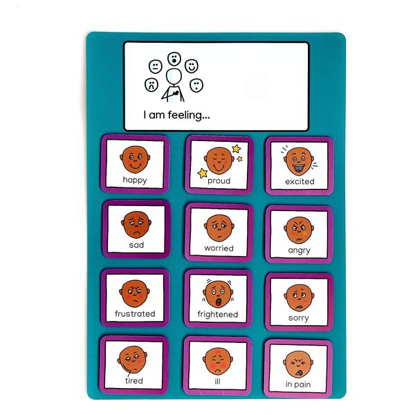 I Am Feeling Chart (A) Emotions Visual Symbols To Support Emotional Development, SEND, ASD by Create Visual Aids
