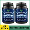 100% Whey Protein Powder,Muscle Builder,Whey Protein isolate Chocolate 4 LBs