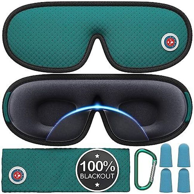 Medi Grade 100% Blackout Eye Mask for Sleeping - 3D Sleep Mask Light