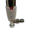 Plumbhub Angled TRV X, White/Chrome (Fits Drayton TRV4) | Full Replacement TRV