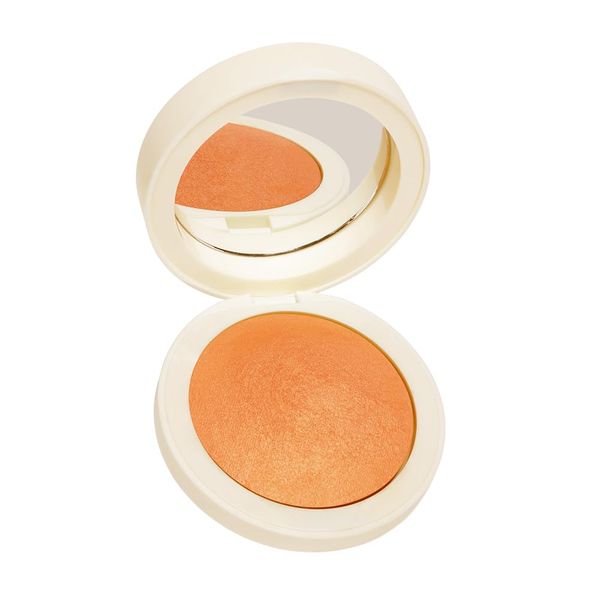 Heaven's Glow Radiant Veil Blush, Baked Powder Blush, 8g (Persimmon)