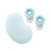 Sonic SP-8872-B Concentrated Ear Plugs Silicone Type with Case Blue