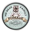 Matte Hair Pomade for Men – Medium Hold Water Based Mens Hair Styling Pomade Contains Volumising Kaolin Clay + Bentonite Clay – Non Greasy Texturising Matt Pomade for Effective Frizz Control 100ml