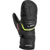LEKI Children's Griffin 3D Gloves, Black-Yellow, EU 5