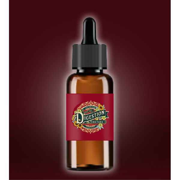 Digestive Support Herbal Blend Gas Bloating Ingestion EASY Liquid Drops USA