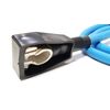 Battery Relocation Kit, #4 Awg HD welding Cable,Top Post 6' BLUE/3' BLUE W BOOTS