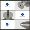 LONTAN 20 Pack Cabinet Knobs Kitchen Door Knobs Cabinet Door Knobs Brushed Nickel Cupboard Knobs for Drawers, LS6050SNB