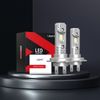 Lasfit LED High/Low Beam Conversion Kit H7 Bulbs Super Bright 6000K Plug&Play 2x
