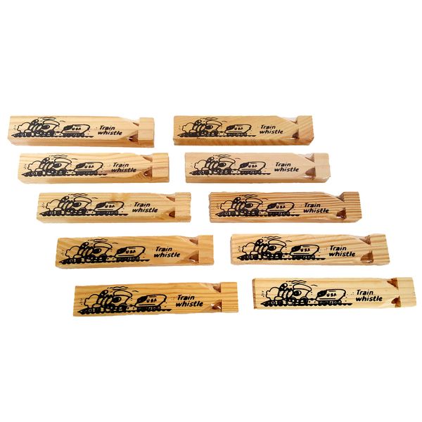 Dondor Wooden Train Whistles (12 Pack)