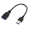 chenyang USB 3.0 Cable USB 3.0 Type A Male to Female Extension Data Cable 20cm 5Gbps