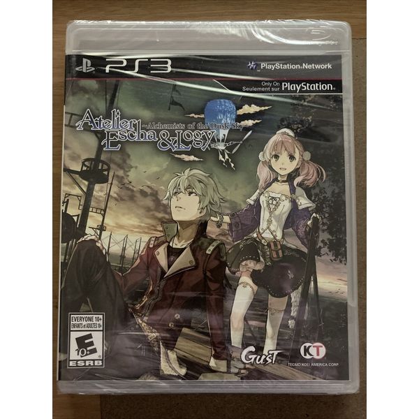 NEW Atelier Escha & And Logy: Alchemists of the Dusk Sky (PlayStation 3) PS3