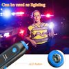 UBEF Electronic Whistle, 3 Tones 3 Voice Levels, LED Light, Blue