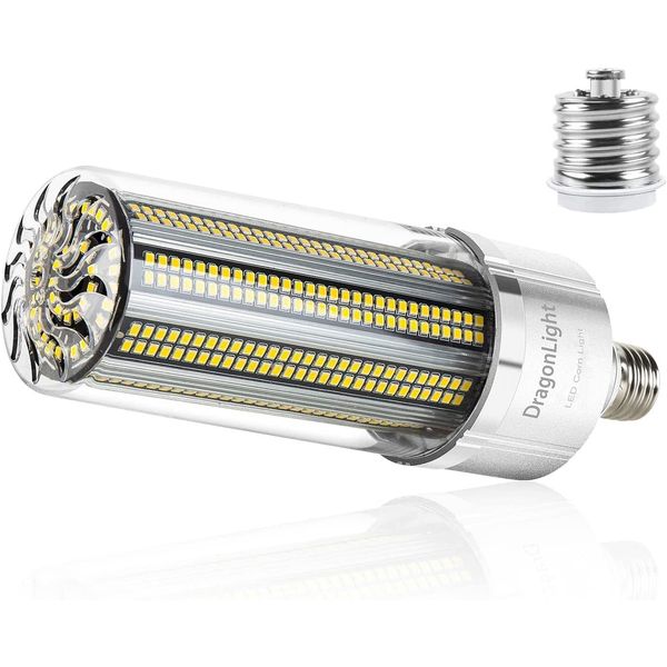 DragonLight 100W Commercial Grade Corn LED Light Bulb(800 Watt Equivalent) E26/E39 Large Mogul Base LED Lamp