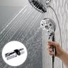 Adjustable Shower Head Holder - 360 Degrees Rotation Universal Bracket Replacement - Shower Accessories
