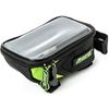 AWE® Top Tube Smartphone Touchscreen Case Bag Black/Green