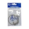 Beau Mac HLDW78 Halibut Ldr Dbl Hook 80Lb Wire 7/0-8/0 XL