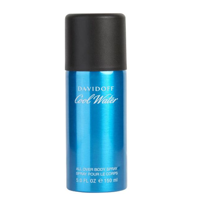 Cool Water by Davidoff 5.0 oz All Over Body Spray for Men New In Can