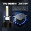 H1 LED Headlight High or Low Beam Bulbs Conversion Kit Super Bright 6000K 2400W