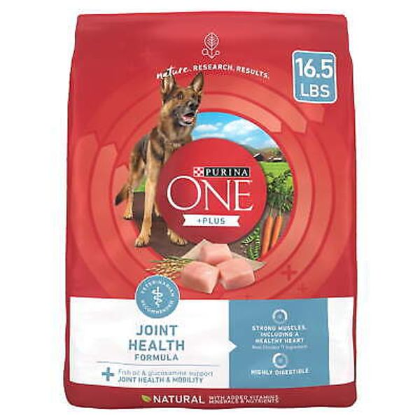 Plus Join & Mobility Health Dry Dog Food, High Protein Chicken & Rice