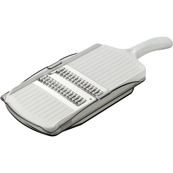 Takagi Takagi Kanesada Vegetable Cut, Stainless Steel Julienne Slicer, Includes Container That Can Be Grated As It Is As It Is, Slices, Julienne, Dishwasher Safe, Easy To Hold, Handle Shape,