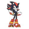 Sonic Shadow Character Embroidered 4" Tall Iron on Patch