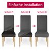 DecoHomeTextil Universal Stretch Plain Chair Cover, Chair Cover, Covers