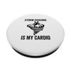 Storm Chasing is My Cardio Funny Storm Chaser Tornado PopSockets Standard PopGrip