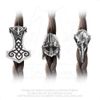 Alchemy Gothic Norse Hair Beads Beard Beads Silver-Coloured