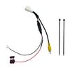 OTORAM Compatible/Replaceable Toyota Daihatsu Eclipse Rear Camera Connector to External Navigation System Rear Camera Adapter Navigation Replacement Input Converter Coupler On 4 Pole Coupler Car
