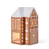 Kahler Gingerbread Large Lighthouse, Brown, 6.7" H