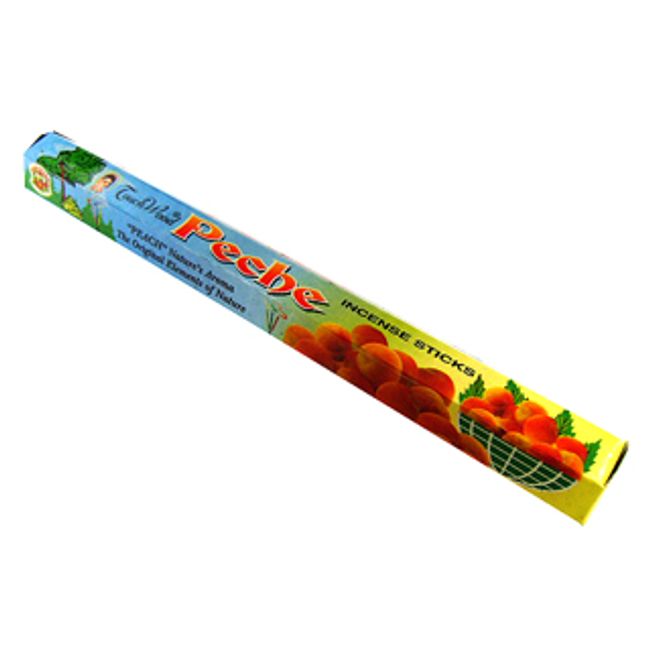 Incense peach incense stick /TOUCH WOOD PEACH/incense/Indian incense/Asian miscellaneous goods (Post-mail delivery option available/1 postage fee will be charged for every 6 boxes)